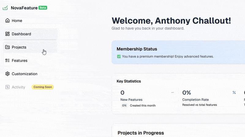 Create Project Demo